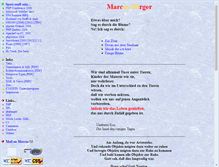 Tablet Screenshot of marcus-boerger.de